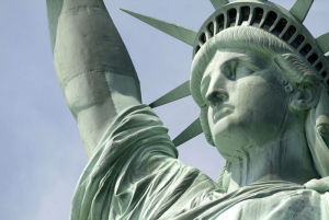 Close up Statue of Liberty