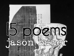 15 poems by Jason Bauer cover drawing